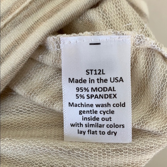 River + Sky Cozy “Weekend” Lounge Top - Picture 6 of 6